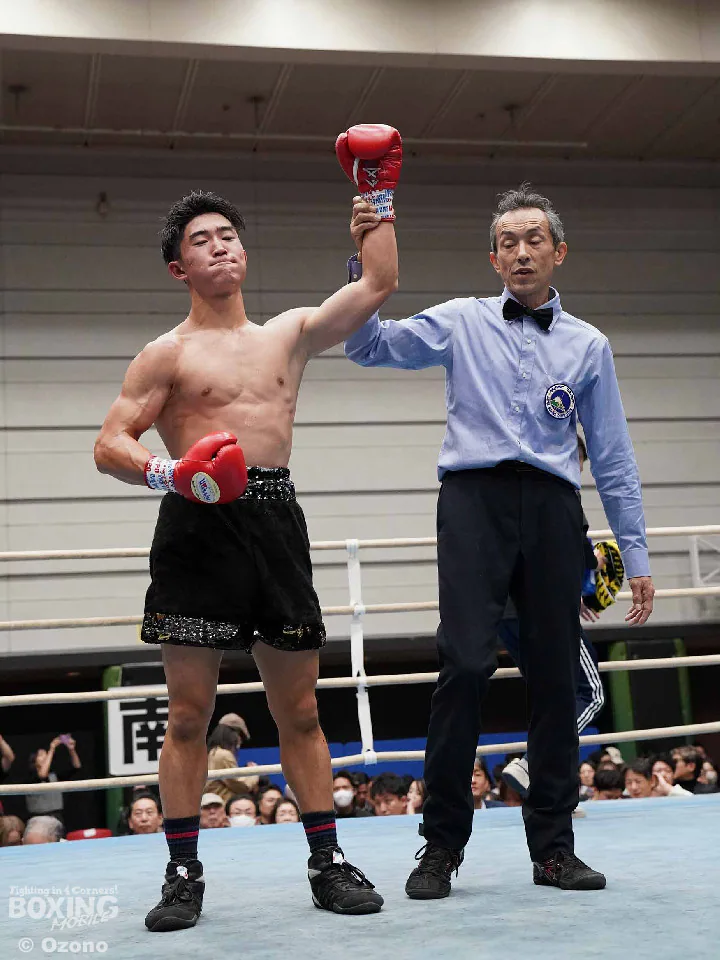 菱田至恩選手 試合結果の掲載画像
